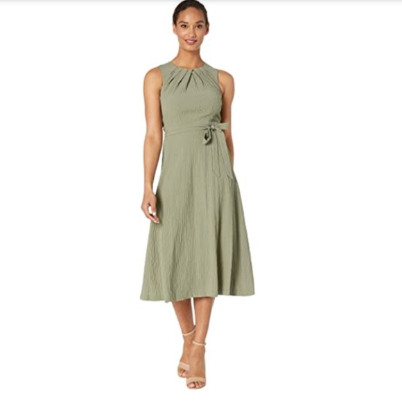 calvin klein midi dress